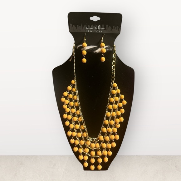 Nicole Miller New York Statement Necklace & Earring Set - Picture 3 of 4